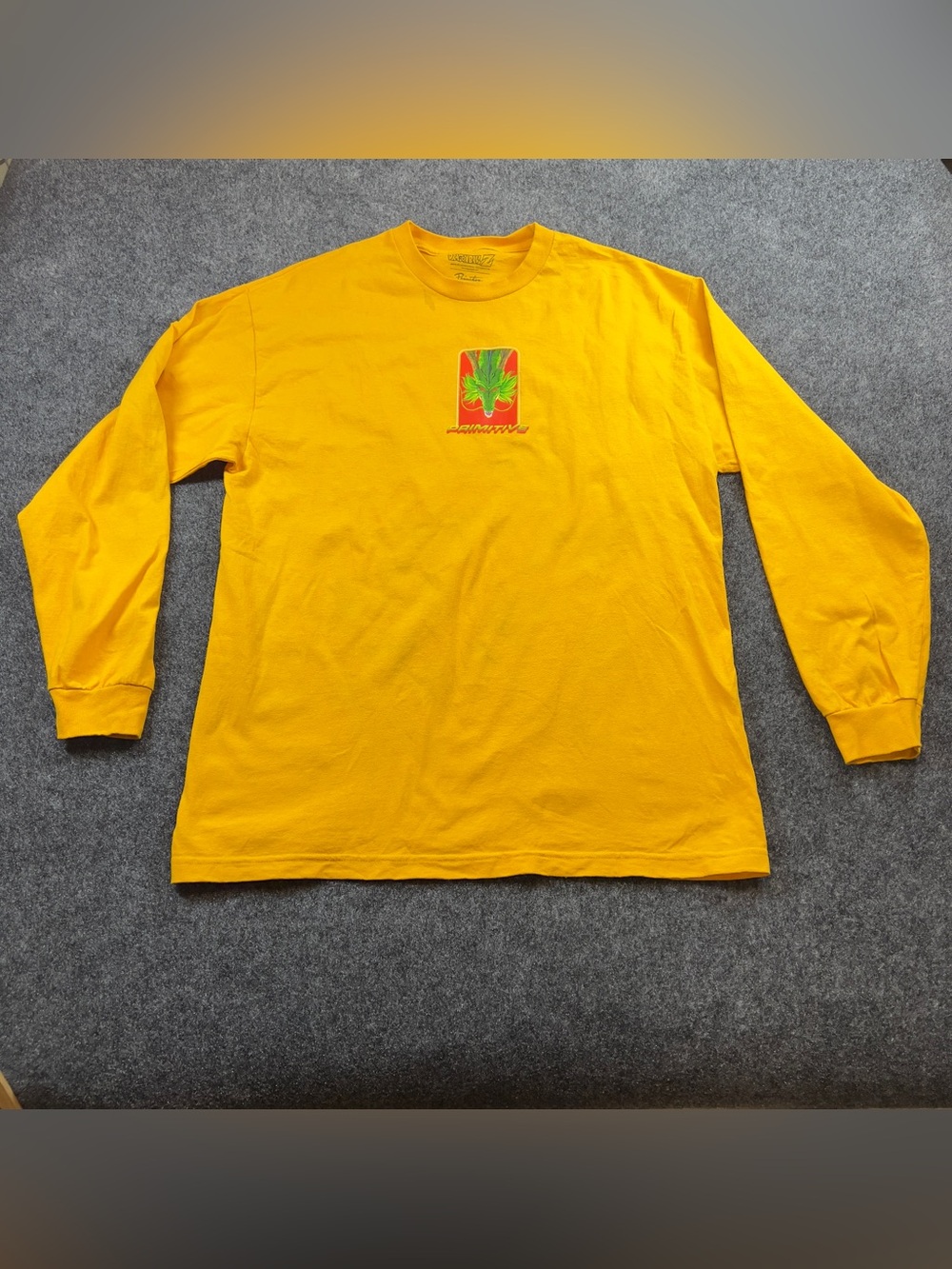 Primitive x Dragon Ball Z Shenron Long Sleeve Shirt XL Anime Skate Tee